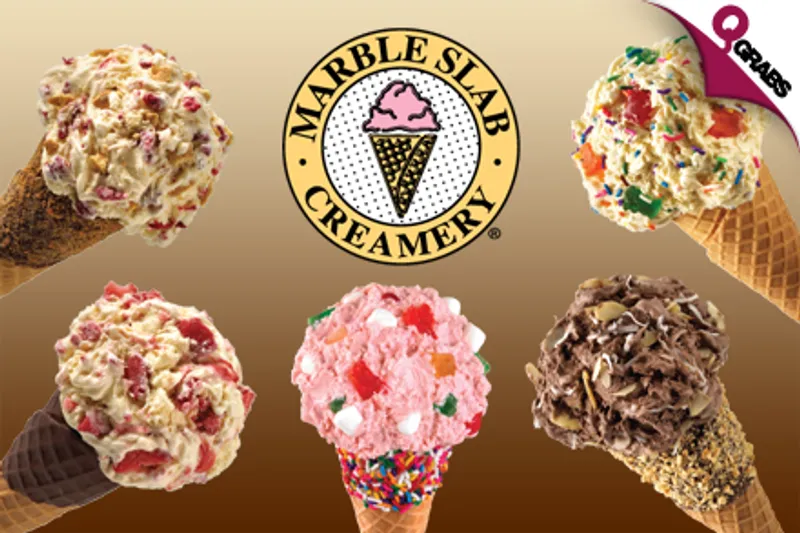 For QR12 Indulge with the freshest mouth-watering Ice Cream in either Original with a mixin and one topping or QR14 for a Big Dipper with a mixin and one topping (QR24/QR29Value)